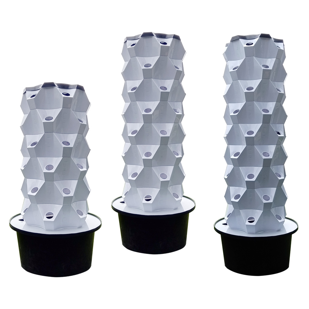 Hydroponic System - Wertykalna farma szklarniowa, hydroponiczna wieża do
