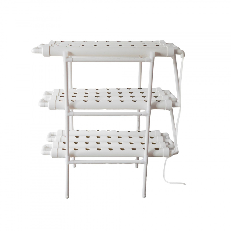 Hydroponic System - 3-poziomowy system hydroponiczny z rur PVC
