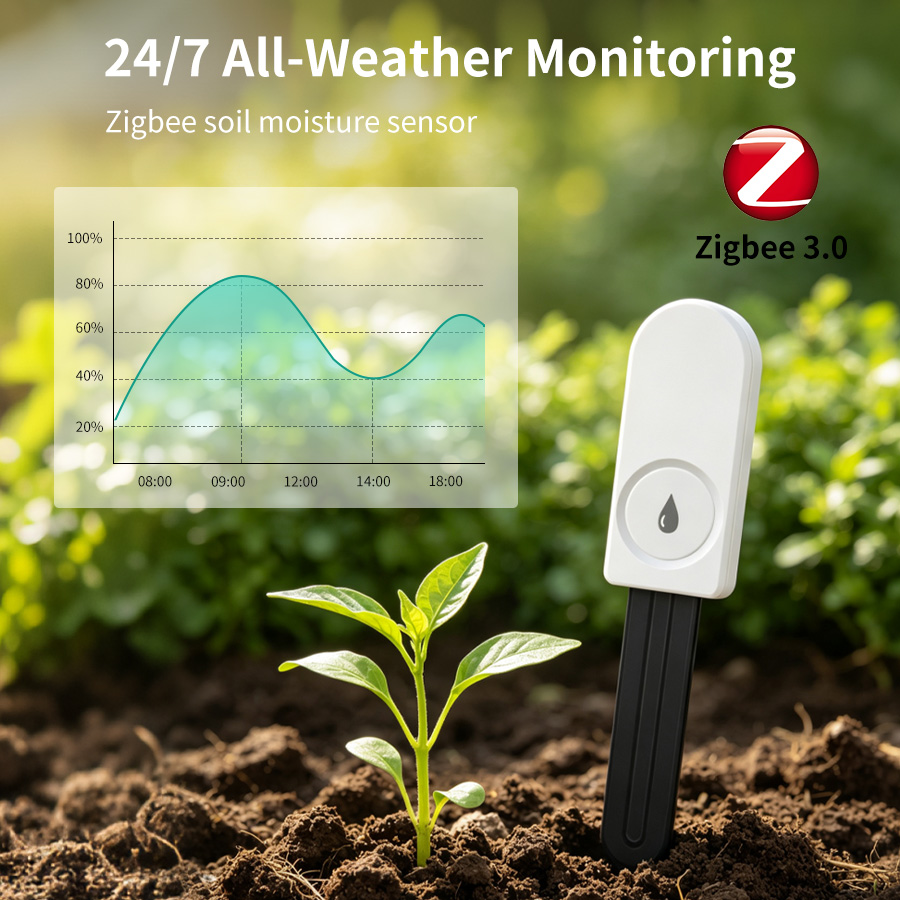 Moisture Meter Plant - Inteligentny czujnik wilgotności gleby ZigBee, miernik