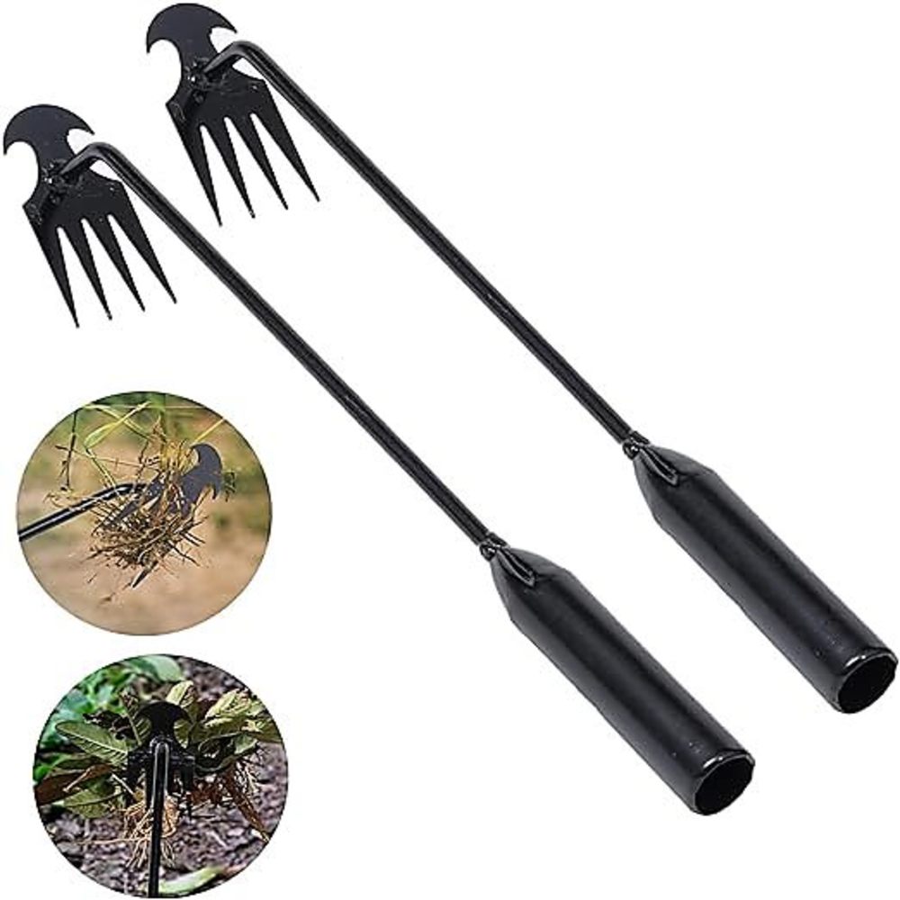 Gardening Tools Hand - 4 zęby - Wielofunkcyjna ręczna chwastownica