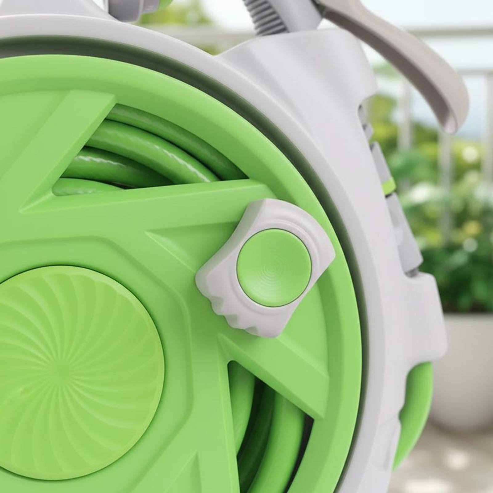 Gardening Tools Hand - Ręczny zwijacz do węża wodnego, bez