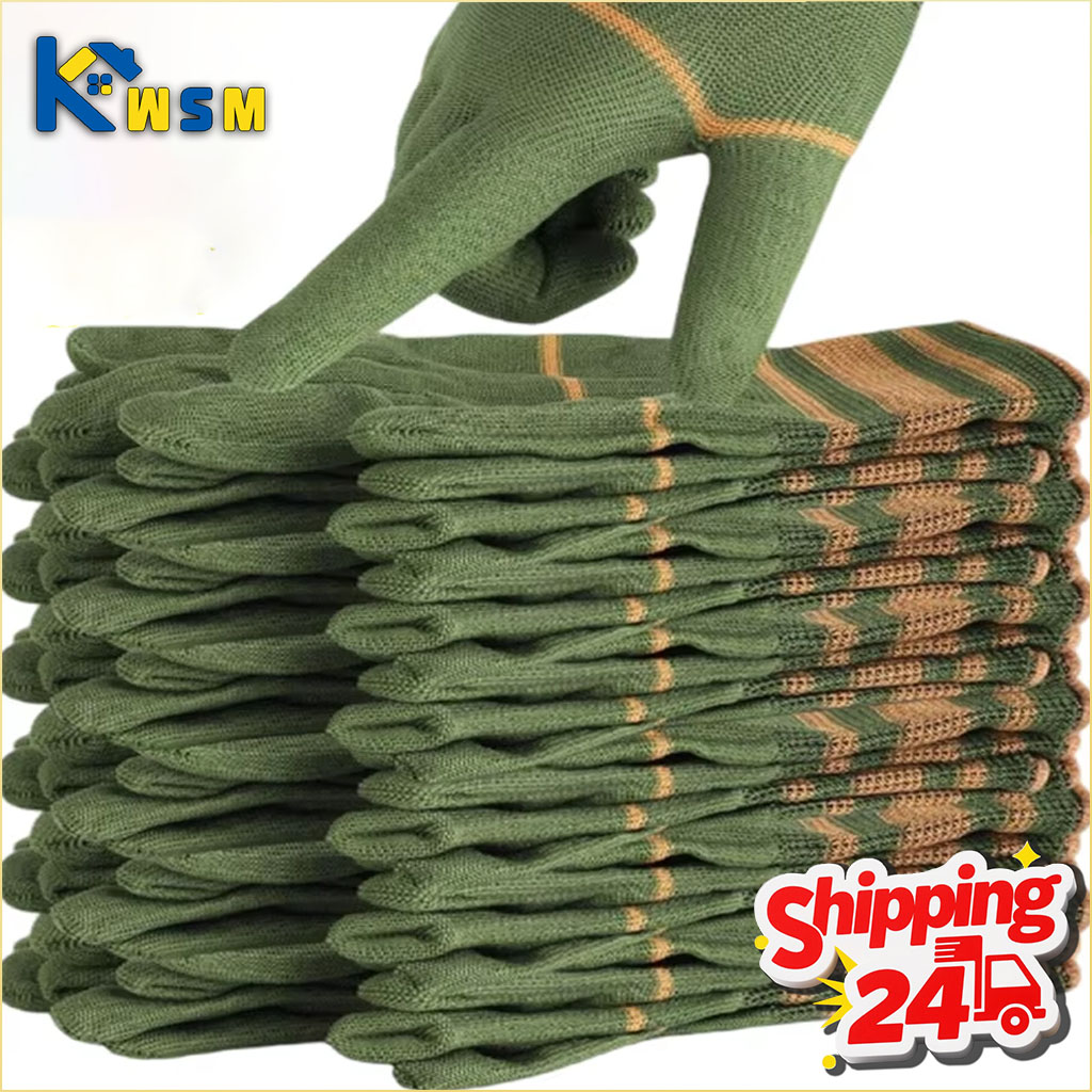 Gardening Tools Gloves - 12-48 Par Oddychających, Odpornych na Ścieranie