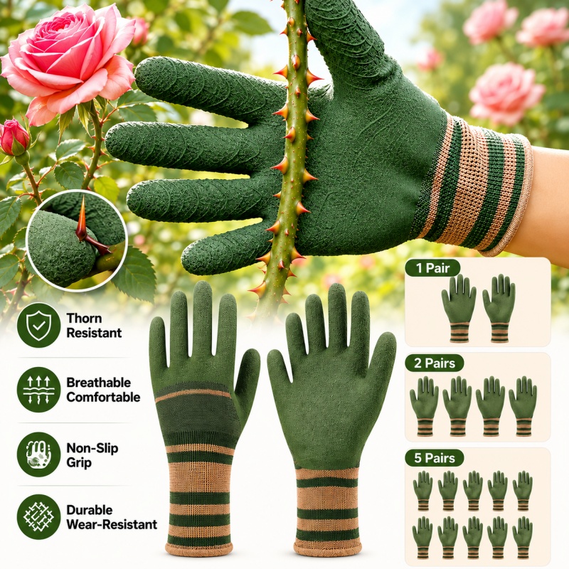 Gardening Tools Gloves - Wielofunkcyjne rękawice ogrodnicze, odporne na kolce,