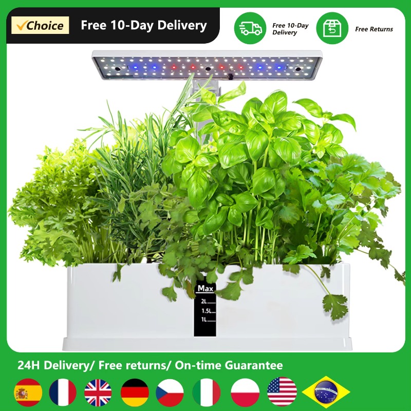 Hydroponic System - 9-komórkowy inteligentny system hydroponiczny do uprawy