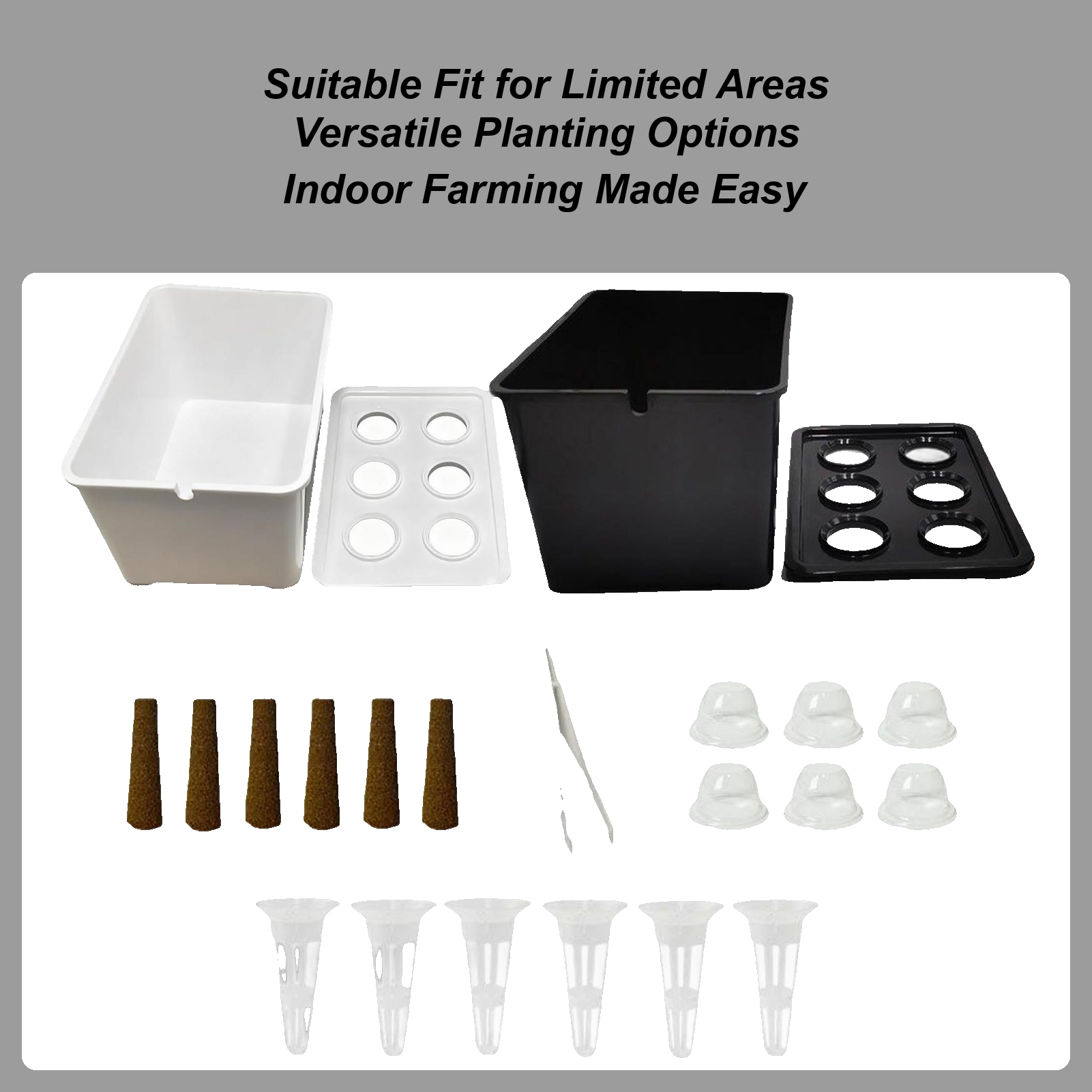 Hydroponic System - Zestaw do hydroponiki dla początkujących -