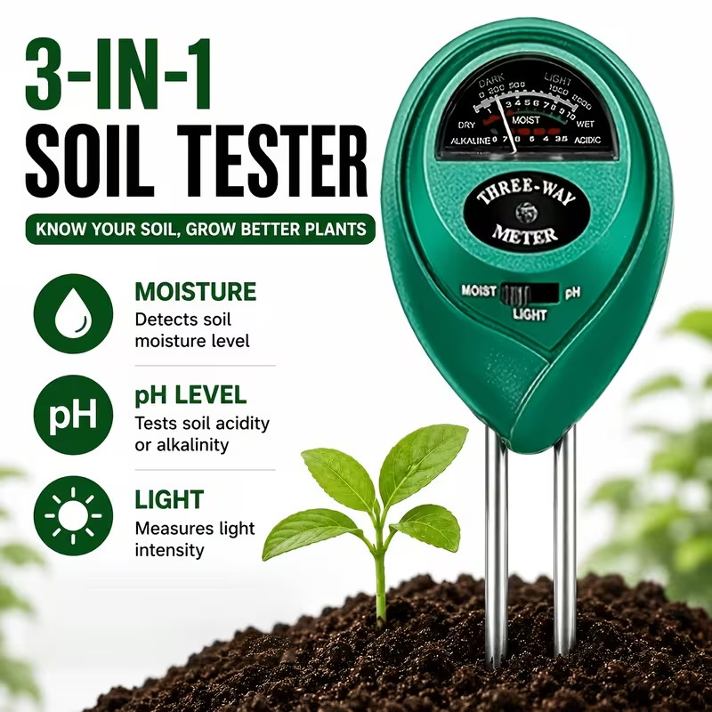 Moisture Meter Plant - Tester gleby 3 w 1 (miernik