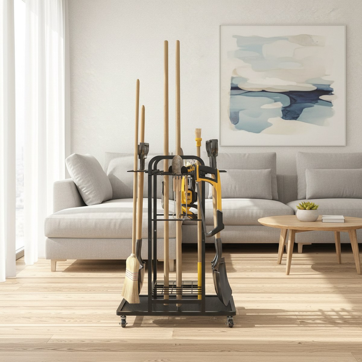 Gardening Tools Storage - Wytrzymały wózek na narzędzia ogrodowe z
