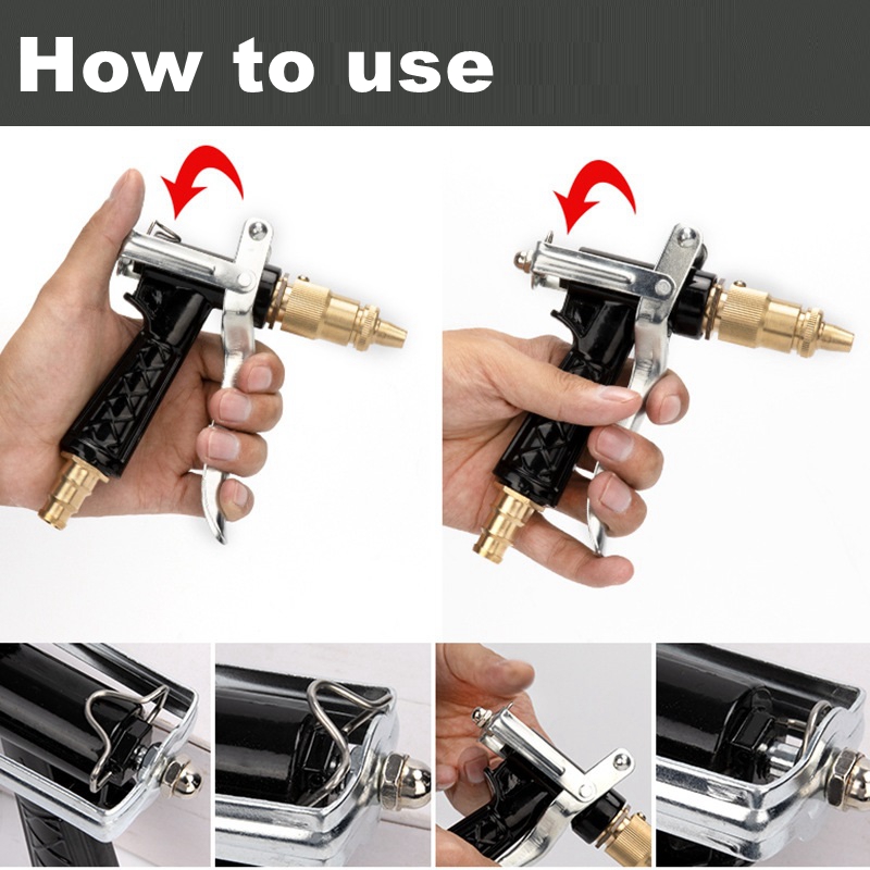 Miedziany pistolet na wodę do  – Gardening Tools Youtube recenzja i cena