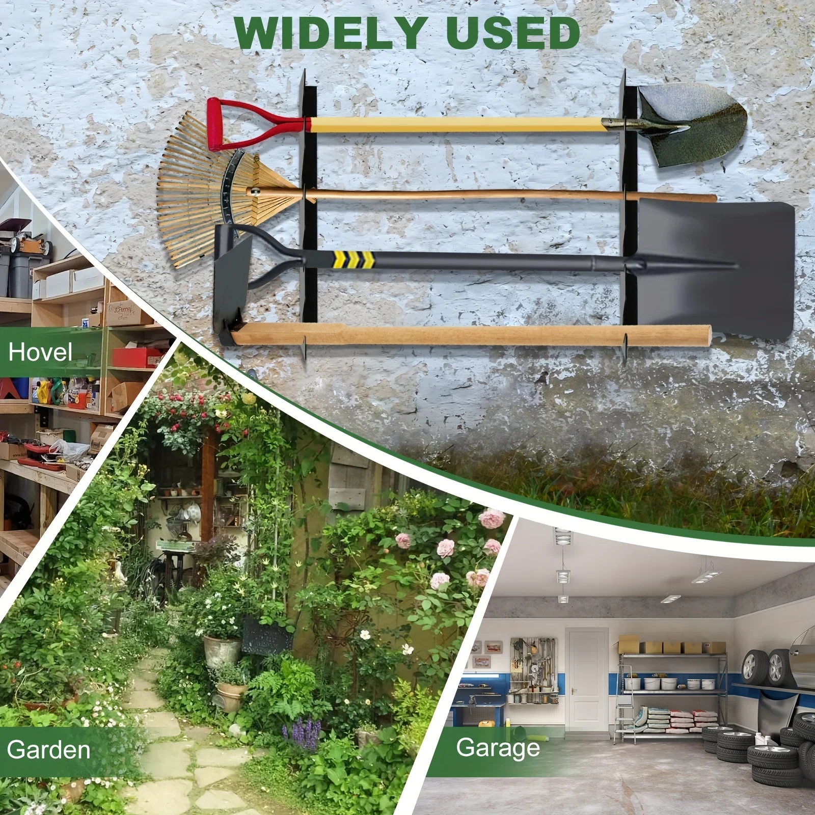 Wytrzymały metalowy uchwyt na  – Gardening Tools Holder recenzja i cena