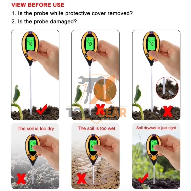 2026hotsale* 4 w 1 Miernik pH  – Moisture Meter Plant recenzja i cena