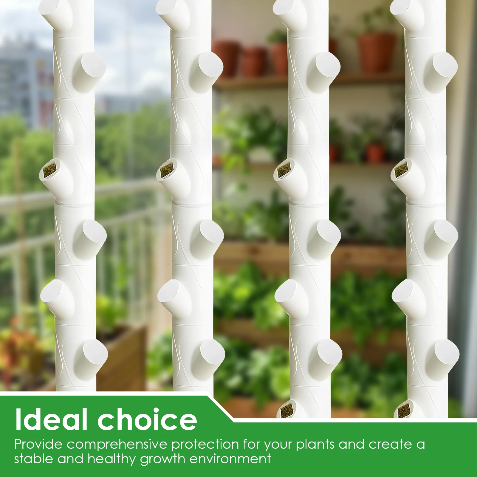 20/40 szt. Plastikowe osłonki  – Hydroponic System recenzja i cena