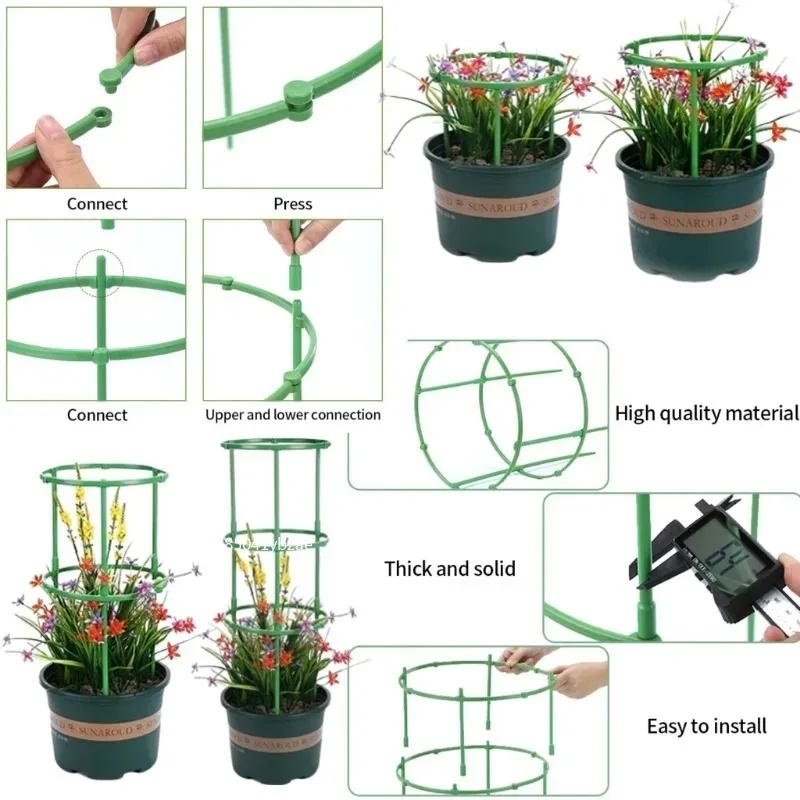 Podpórka do roślin, półokrągły – Gardening Tools Holder recenzja i cena