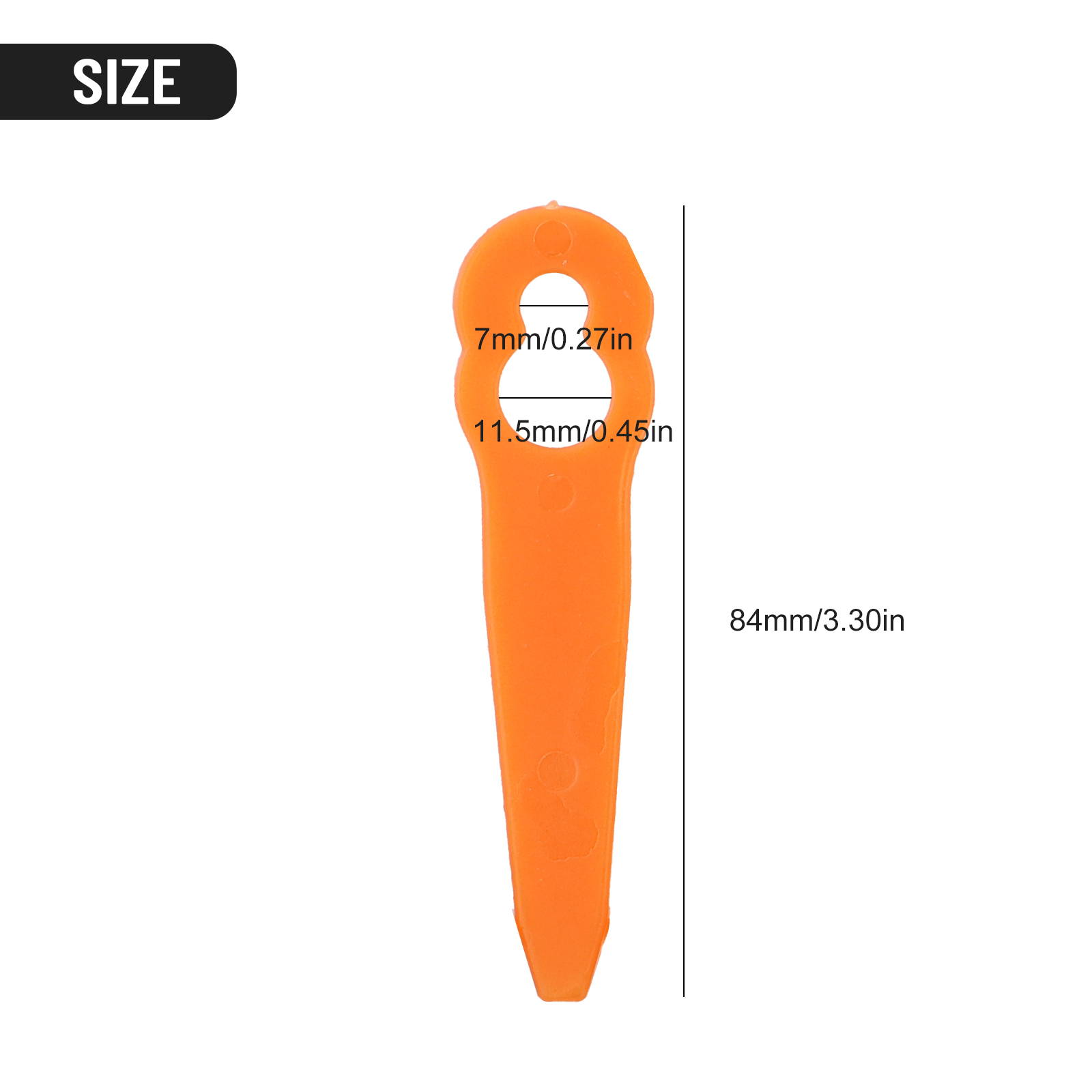 100 SZT. Plastikowe Ostrza Zam – Gardening Tools Basic recenzja i cena
