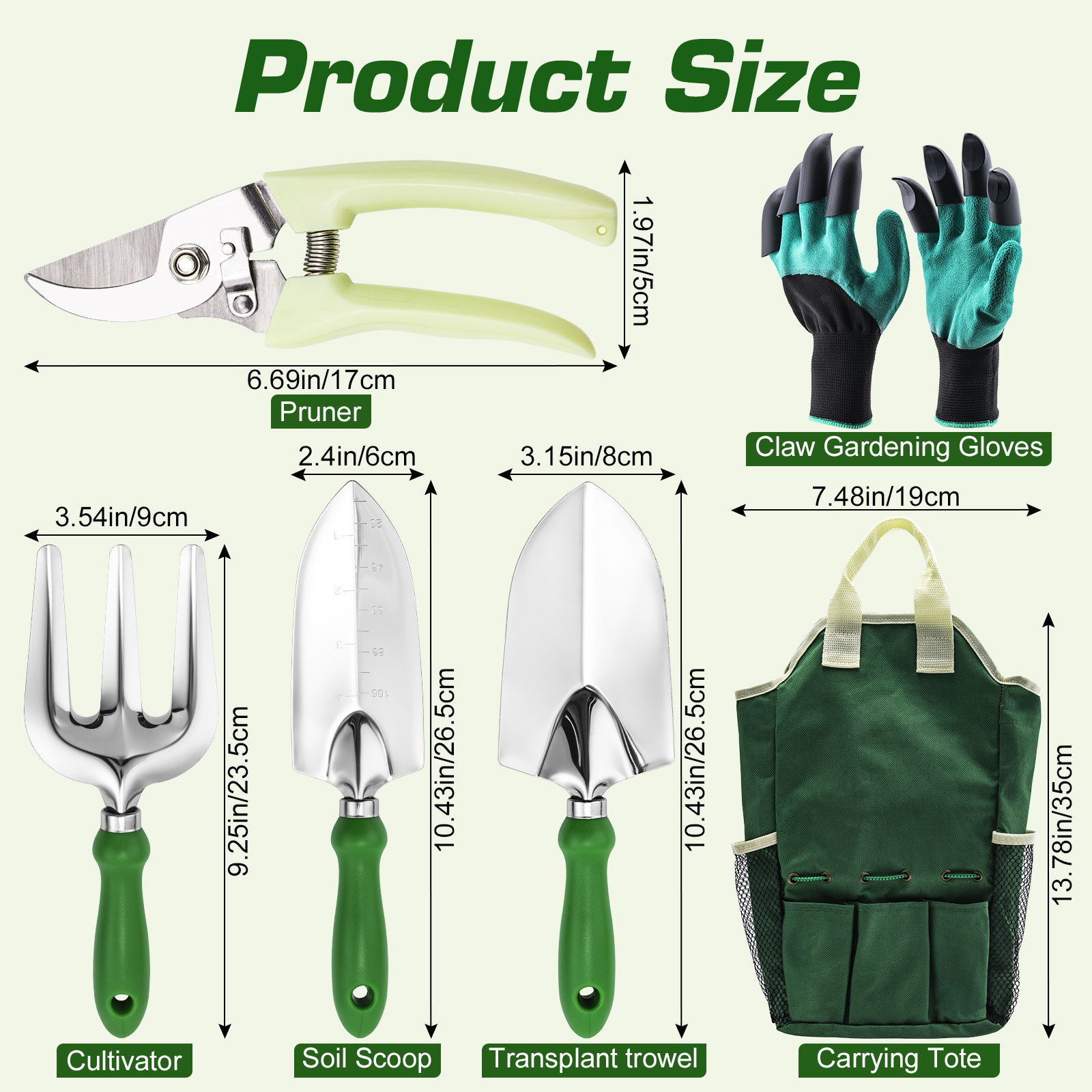 Zestaw narzędzi ogrodniczych G – Gardening Tools Trowel recenzja i cena