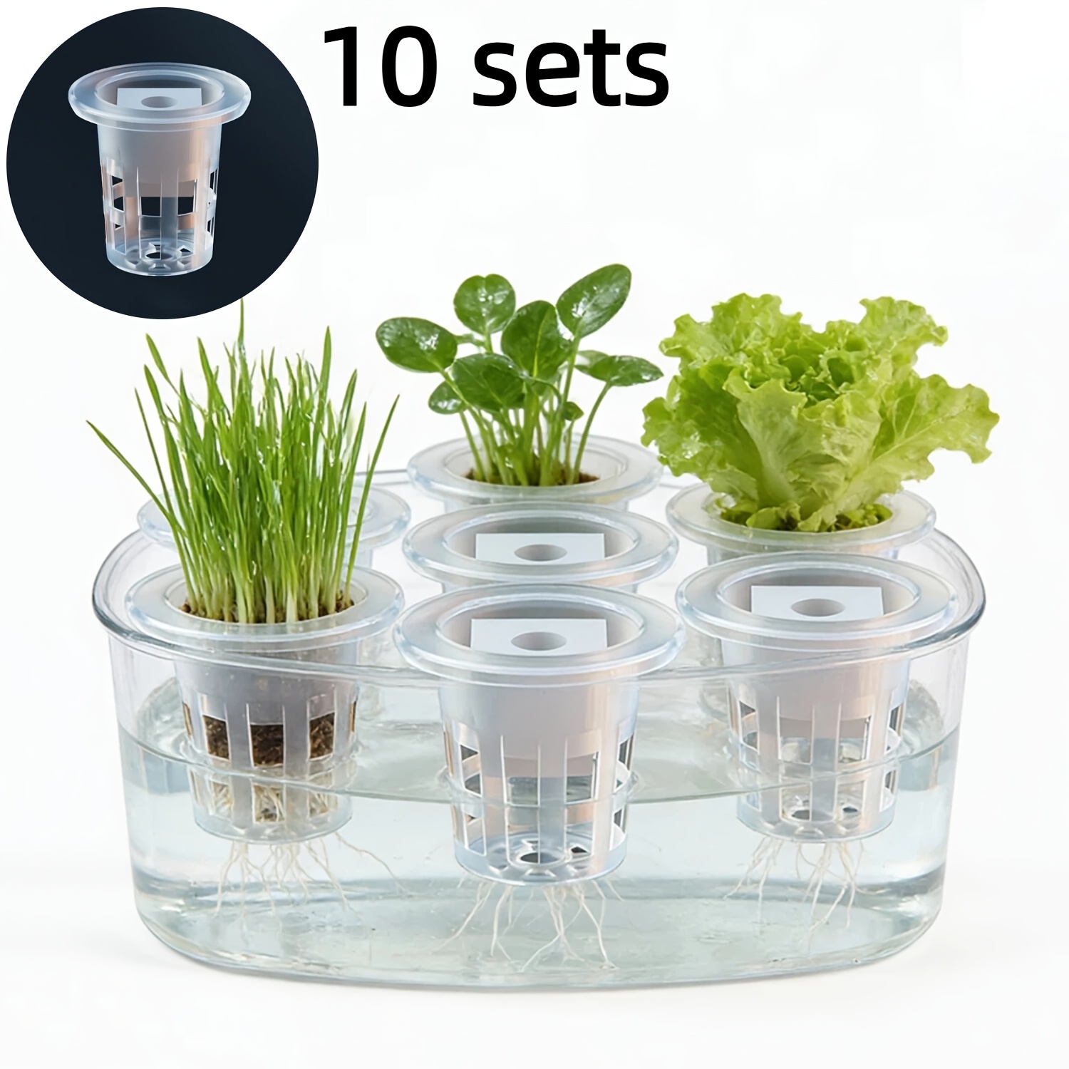 10 szt. Koszyczki do hydroponi – Hydroponic System recenzja i cena