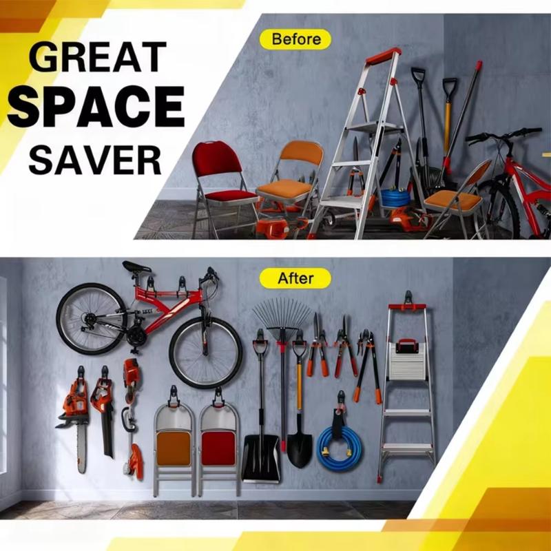Wytrzymały żelazny hak ścienny – Gardening Tools Holder recenzja i cena