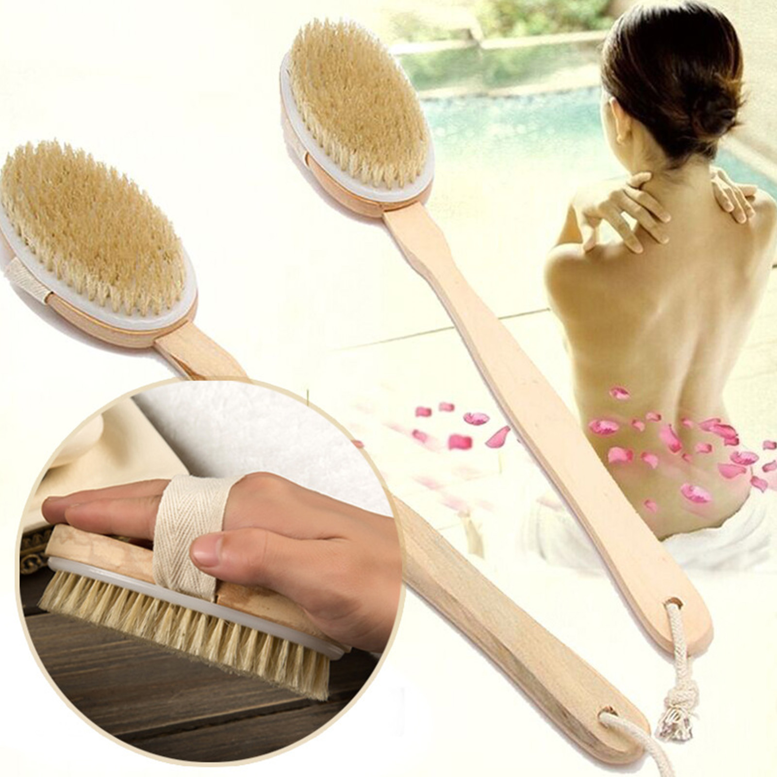 Drewniana, odłączana szczotka  – Gardening Tools Long Handle recenzja i cena