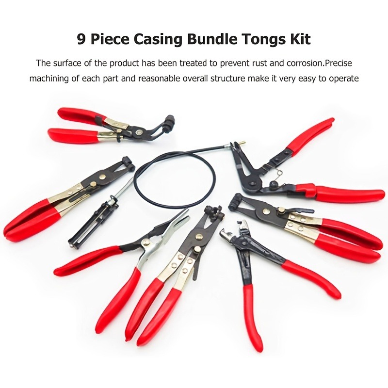 Zestaw 9 szt. szczypiec do opa – Gardening Tools Long Handle recenzja i cena