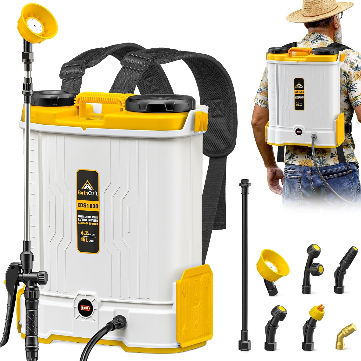 Opryskiwacz plecakowy zasilany – Gardening Tools Battery Powered recenzja i cena