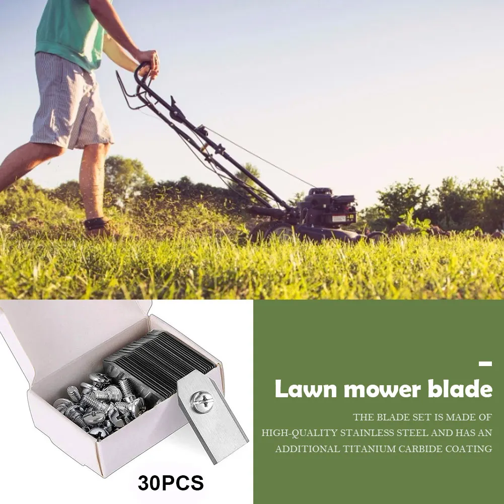 Zestaw 30 ostrzy do kosiarki,  – Gardening Tools Basic recenzja i cena