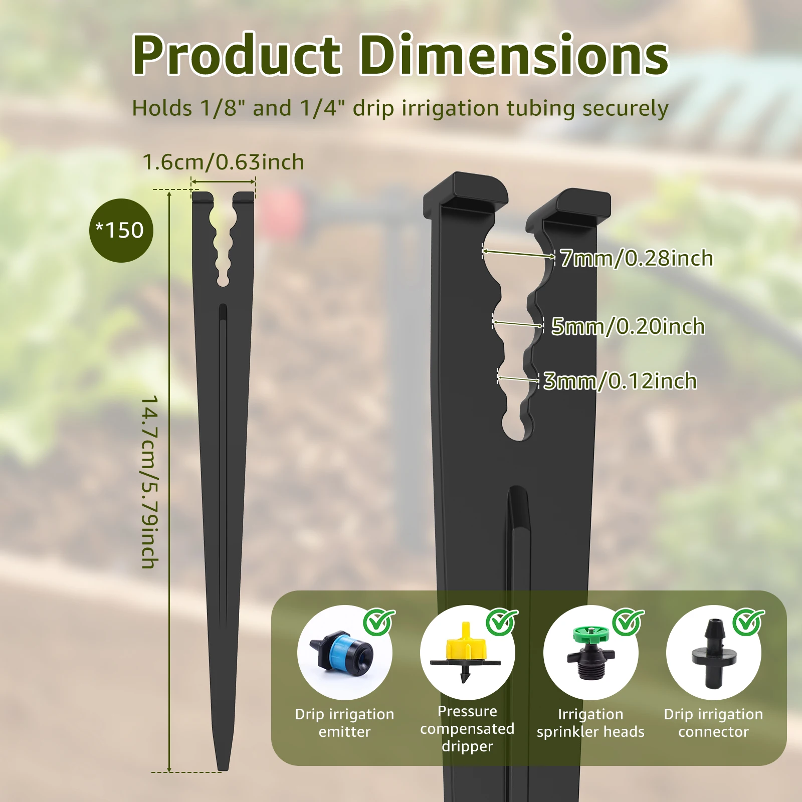 Kolce do nawadniania kropelkow – Gardening Tools Holder recenzja i cena