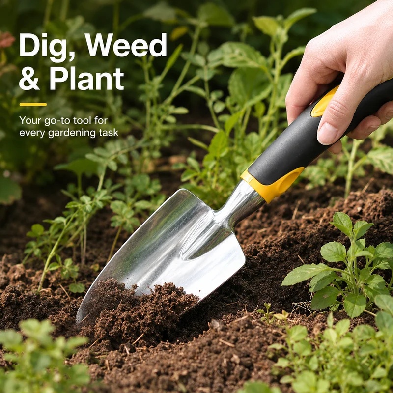 Wytrzymała łopatka ręczna ze s – Gardening Tools Trowel recenzja i cena