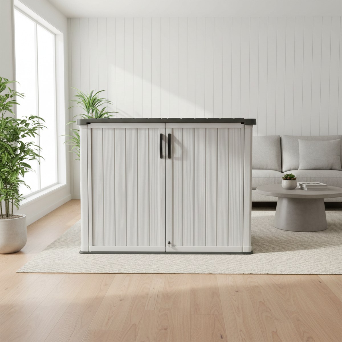 Duży plastikowy schowek ogrodo – Gardening Tools Storage recenzja i cena