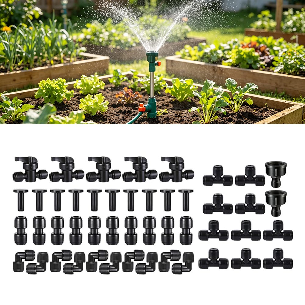 Zestaw szybkozłączek do nawadn – Drip Irrigation Kit recenzja i cena